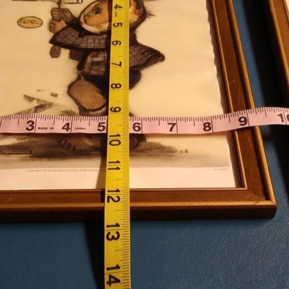 Framed Vintage B Hummel 1939 Art Prints by Verlog Ars sacra Josef Mueller - Picture 6 of 8